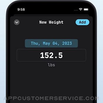 TapTrack: Weight Tracker iphone image 2