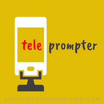 Teleprompter for Video & Audio Customer Service
