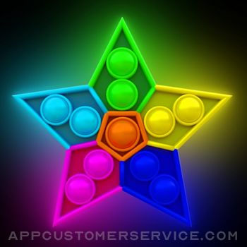 Pop It Neon 3D Antistress Toys Customer Service