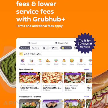 Grubhub: Food Delivery ipad image 3
