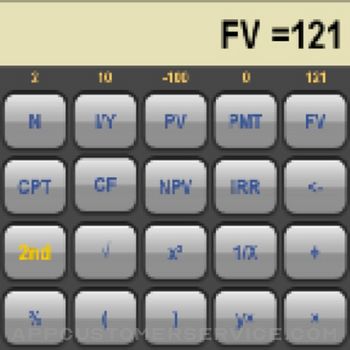 Financial Calculator Customer Service
