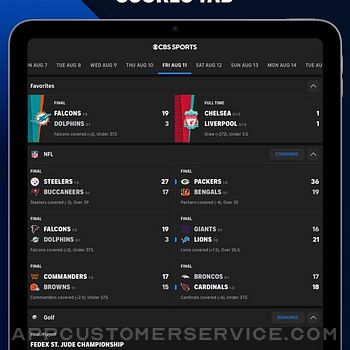 CBS Sports App: Scores & News ipad image 4