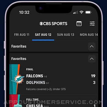 CBS Sports App: Scores & News iphone image 4