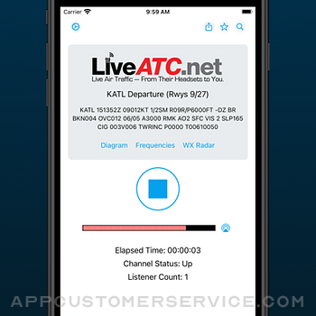 LiveATC Air Radio iphone image 1