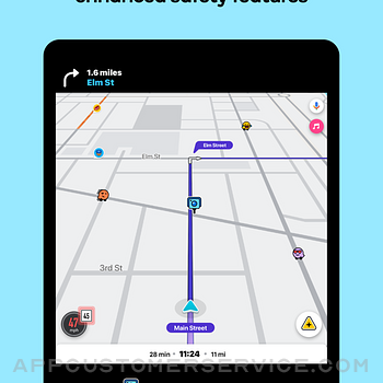 Waze Navigation & Live Traffic ipad image 4