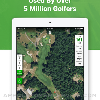 Golf GPS SwingU ipad image 1