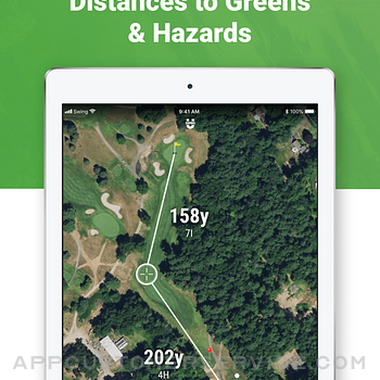 Golf GPS SwingU ipad image 2