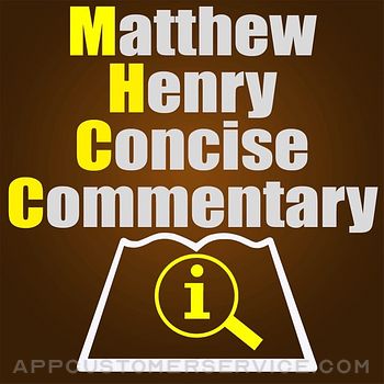 Matt. Henry Concise Commentary Customer Service