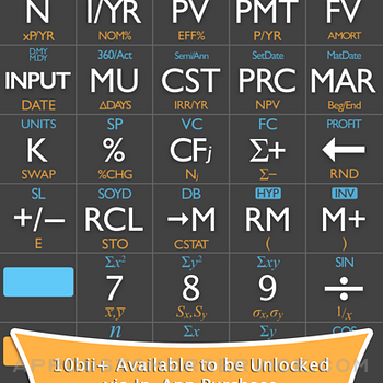 10bii Financial Calculator iphone image 3