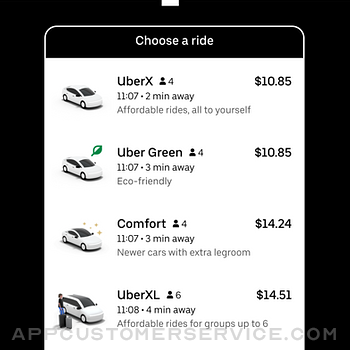 Uber - Request a ride iphone image 4