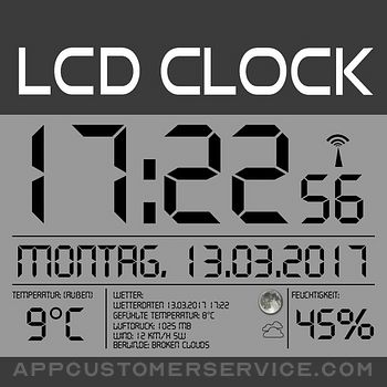 LCD-Clock Customer Service