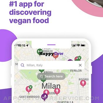 HappyCow - Vegan Food Near You iphone image 1
