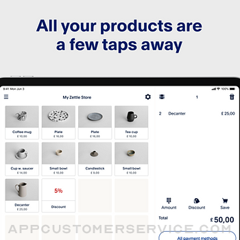 PayPal Zettle: Point of Sale ipad image 2