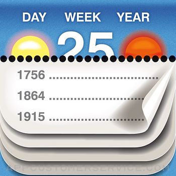 Calendarium - About this Day Customer Service