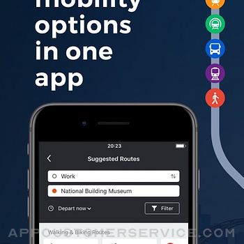 Moovit: All Transit Options iphone image 1