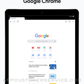 Google Chrome ipad image 1