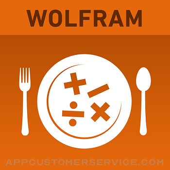Wolfram Culinary Mathematics Reference App Customer Service