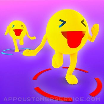 Catch Emoji 3D Customer Service