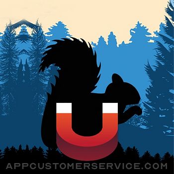 Gray Squirrel Magnet Calls Customer Service