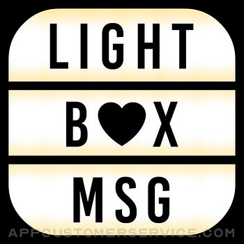 Text Maker - LED Lightbox Customer Service