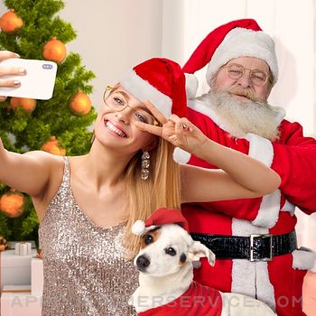 My christmas selfie with santa Customer Service