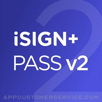 iSIGN+ PASS v2 Customer Service