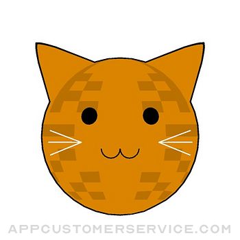 Red tabby cat ball sticker Customer Service