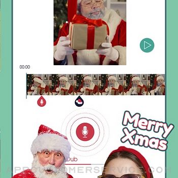 Speak like Santa–Xmas Message iphone image 4