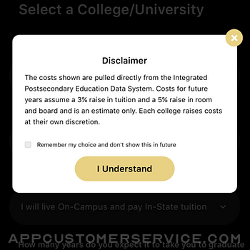 College Affordability Toolkit iphone image 4
