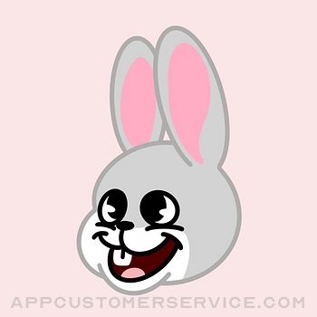 Cute Rabbit Stickers Customer Service