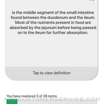Digestive System Study Cards iphone image 4