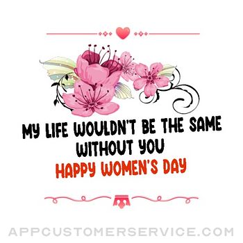 Women's Day Stickers ‣ Customer Service