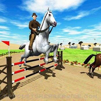 Horse Rider Horse Racing Game ipad image 1