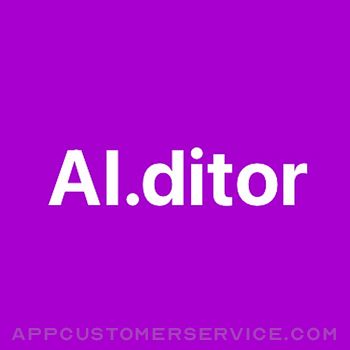 Aiditor - AI Image Editor Customer Service