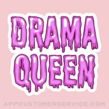 Drama Queen Stickers Customer Service