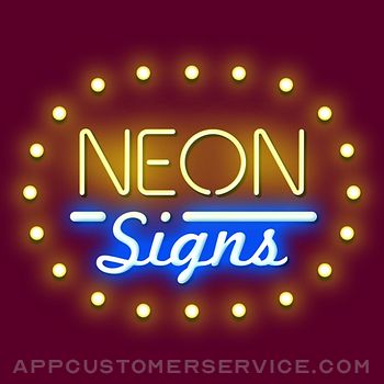 Neon Stickers Animated Signs Customer Service