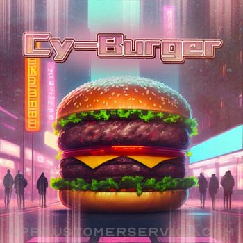Cyber Burger Food Restaurant Customer Service