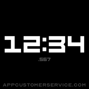 Stopwatch Full Screen Customer Service