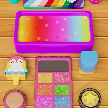 ASMR Makeup Slime Games Fun 3D iphone image 1