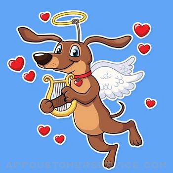 Cupidon Dog Stickers Customer Service