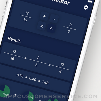 Fraction Calculator Expert iphone image 2