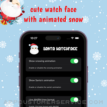 Santa Watchface iphone image 1