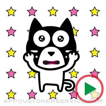Maru Cat 2 Animation Sticker Customer Service