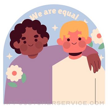 The We are Together stickers Customer Service
