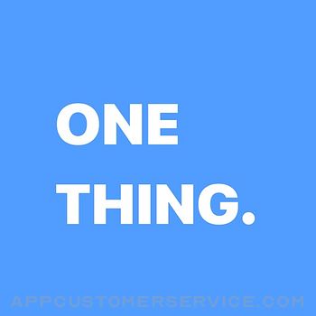 Download One Thing. That's It. App