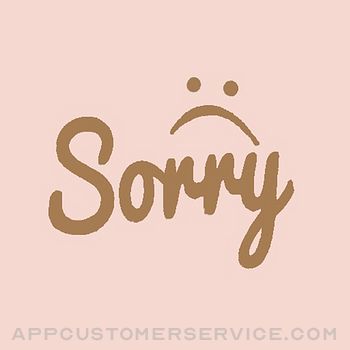 Sorry Photo Frame And Messages Customer Service