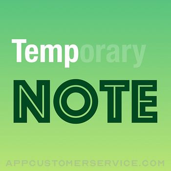 Temp Note -Your Temporary Note Customer Service