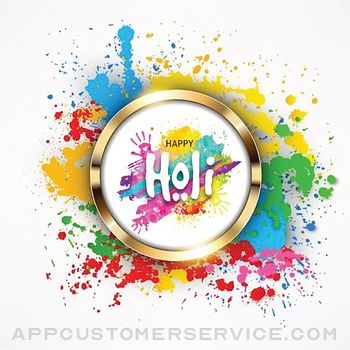 Holi Greetings And Photo Frame Customer Service