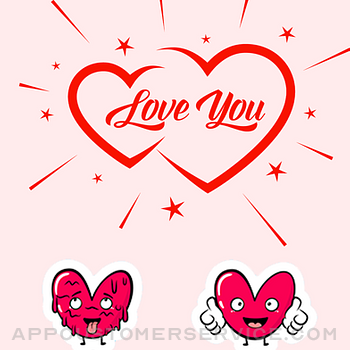 Love Heart Stickers & Emojis iphone image 1