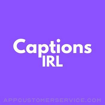 CaptionsIRL Customer Service